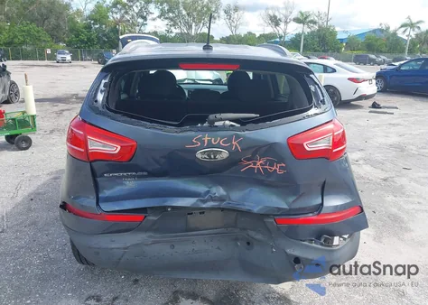 2012 Kia Sportage Lx from USA, damaged, VIN KNDPB3A22C7207737